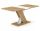  Правоъгълна разтегателна маса Signal Tables 140 x 85 x 76 см дъб вотан