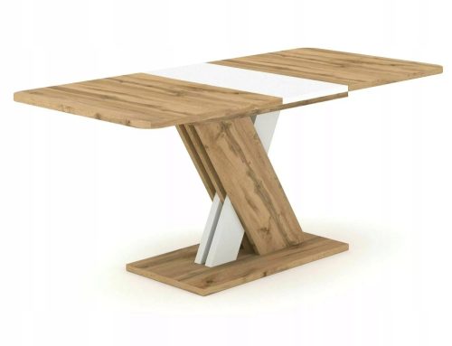  Правоъгълна разтегателна маса Signal Tables 140 x 85 x 76 см дъб вотан
