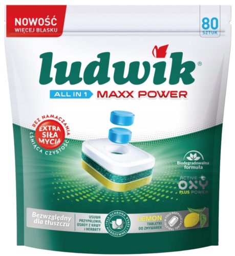  Всичко в едно таблетки за съдомиялна (всичко в едно) Ludwik 80 бр.