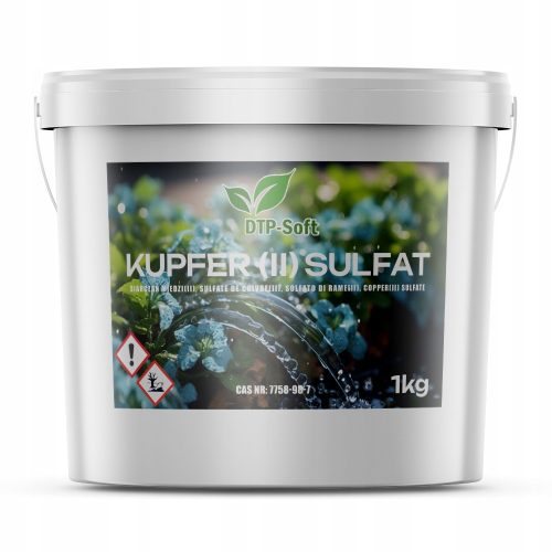  Серен тор, сулфатни кристали DTP-SOFT, претеглени 1 кг.