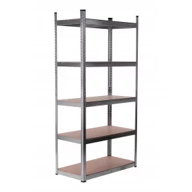    PSB метален складов стелаж 180 x 90 x 45 cm max 175 kg на рафт