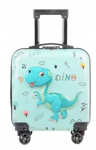  DINOSAUR DINOSAURS 3D ДЕТСКИ КУФАР КОМБИНИРАН 4 КОЛЕЛА TRAVEL