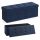  Songmics LSF77IN тапициран пуф 110x38x38 см тъмносин