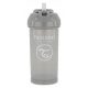  TWISTSHAKE СРЕБЪРНА ЧАША СЪС СЛАМКА 360МЛ СИВА