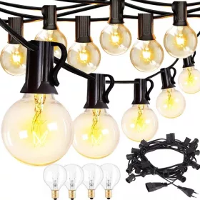  Светещ гирлянд 1500см прозрачен