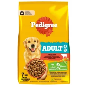    Pedigree суха храна говеждо и птиче месо 7 кг