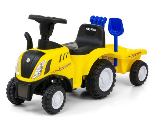  Автомобил New Holland T7 Жълт трактор