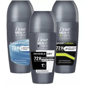    Dove Men+Care Рол-он против изпотяване 50 мл, три вида