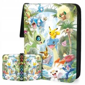    Албум за футболни карти, черен, 400 карти