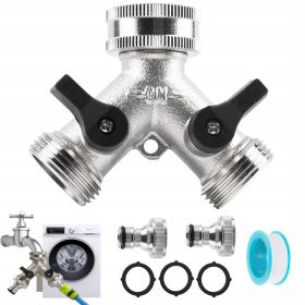    КОМПЛЕКТ 2-ПОСОЧЕН Y-ДЕЛИТЕЛ ЗА 3/4" РАЗПРЕДЕЛИТЕЛ ЗА ГРАДИНСКИ КРАН МАРКУЧ