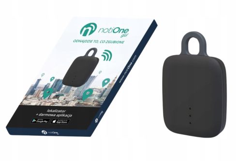  NotiOne GPS локатор ключодържател, нюанси на синьо