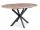  Кръгла разтегателна маса Signal Tables 100 x 100 x 75 см занаятчийски дъб