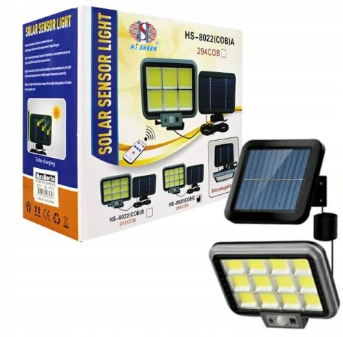  Улична лампа Solar Light 50 W 450 lm на слънчева енергия