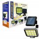  Улична лампа Solar Light 50 W 450 lm на слънчева енергия