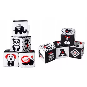  SMILY PLAY SENSORY DICE контрастен