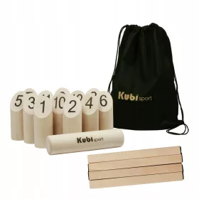   Kubi Sport голям финландски боулинг с чувал и линия за хвърляне