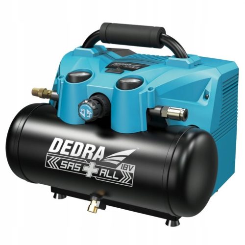  Безмаслен компресор Dedra DED7077V 6 л 8 бара