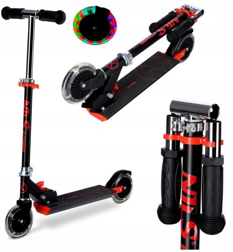  Тротинетка Nils Extreme HD120L, черна, 2 колела