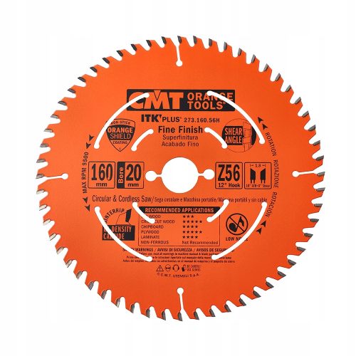  CMT 273.160.56H нож за трион за дърво 160x20mm