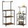  Кухненски шкаф Songmics 40 x 60 x 134 см, цвят на лицевата част: черен