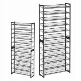    Шкаф за обувки Songmics 92,5 x 223 x 30,7 cm черен