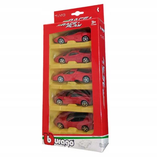  FERRARI CARS BBURAGO SPRING SET 1:43 МЕТАЛНИ КОЛИ