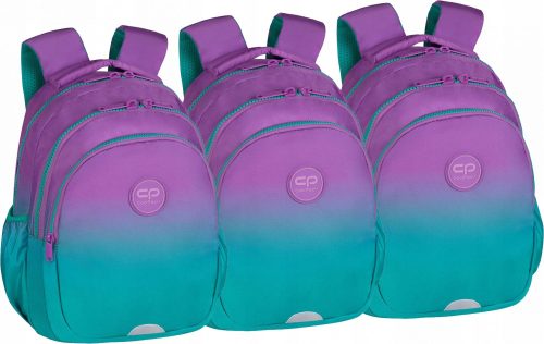 Ученическа раница CoolPack Jerry x3 с бутилочни джобове и подсилено дъно