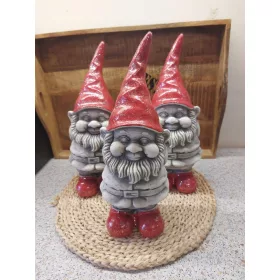    Комплект гномчета на Мега Дядо Коледа от декоративна мазилка