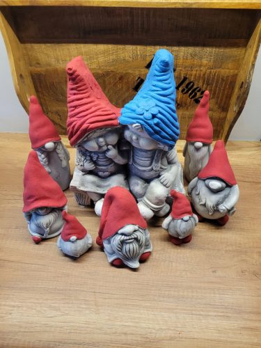  Фигурки на градински джуджета, 3D гипсови отливки