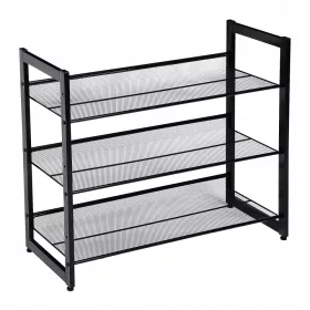    Шкаф за обувки Songmics 74,01 x 62,81 x 30,71 cm черен