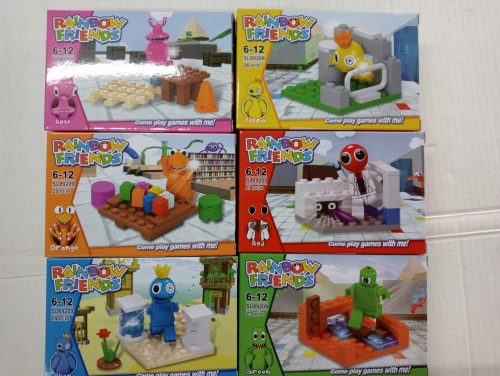  6 комплекта блокчета RAINBOW FRIENDS /SL69209A