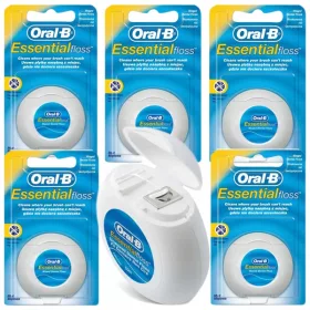    ORAL-B Essential Floss НЕВОСЪЧЕН ДЕНТАЛЕН конец мента 50 м - 5 БР.