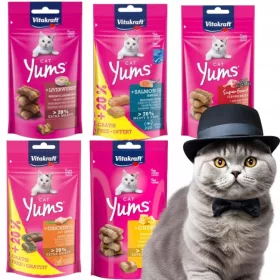    Vitakraft Cat Yums CHEESE лакомство за котки 40гр