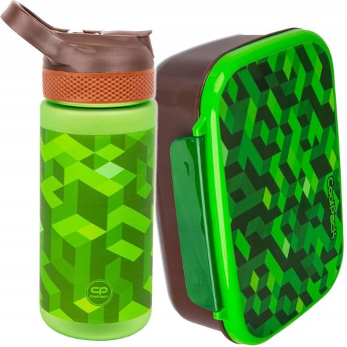  COOLPACK БУТИЛКА ЗА ВОДА 420 ml CITY JUNGLE + COOLPACK КОНТЕЙНЕР ЗА ЗАКУСКА GAMER