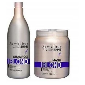    STAPIZ BLONDE ШАМПОАН 1L + BLONDE МАСКА 1L XXL 2L