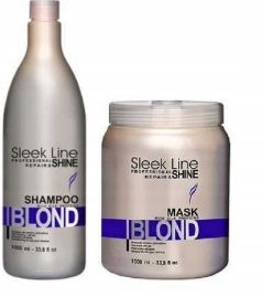  STAPIZ BLONDE ШАМПОАН 1L + BLONDE МАСКА 1L XXL 2L