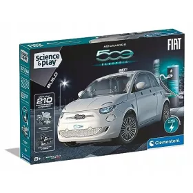    Clementoni 75085 Play Fiat 500, Комплект за сглобяване на електрически автомобили, Механика, Наука