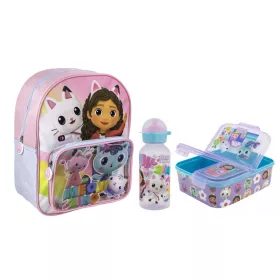    Раница за детска градина с едно отделение Cat's House Gabi Cerda за момичета, Многоцветна