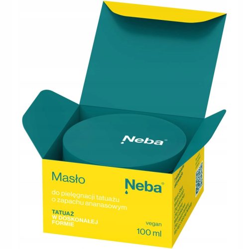  Маслен крем за грижа за регенерация на татуировки NEBA Rebellious PINEAPPLE 100ml