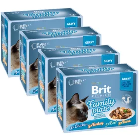    Brit мокра храна микс от вкусове 1.02 кг