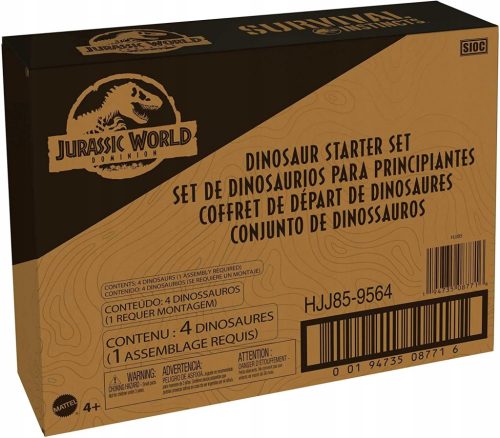  MATTEL JURASSIC WORLD КОМПЛЕКТ ОТ 4 ДОМИНИОН ДИНОЗАВРА