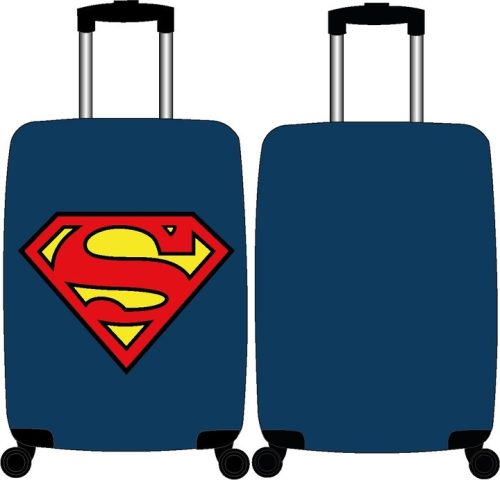 Детски куфар Superman Eplusm 50л Shades of blue, Многоцветен