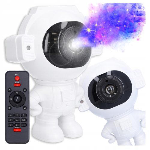  STARS PROJECTOR астронавт нощна лампа проектор за деца космос + дистанционно управление