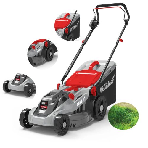  Dedra 1600 W електрическа косачка 42л