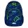  Ученическа раница AstraBag с много отделения черна, Нюанси на синьо, Нюанси на зелено 20 л