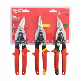  Ръчни ножици за метал Milwaukee 3 бр