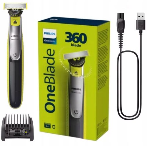  PHILIPS ONEBLADE 360 ТРИМЕР ЗА ЛИЦЕ, БРАДА, ЛИЦЕ, ТЯЛО