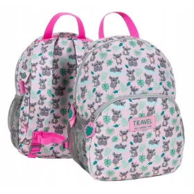    Ученическа раница Kidea с много отделения, многоцветна, 20г