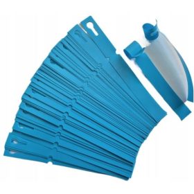    Завързан етикет син 17 х 16 см 100 бр.