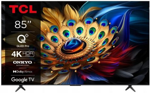  TCL 85C655 85" QLED Pro 4K UHD Google TV 60Hz DVB-T2 Телевизор